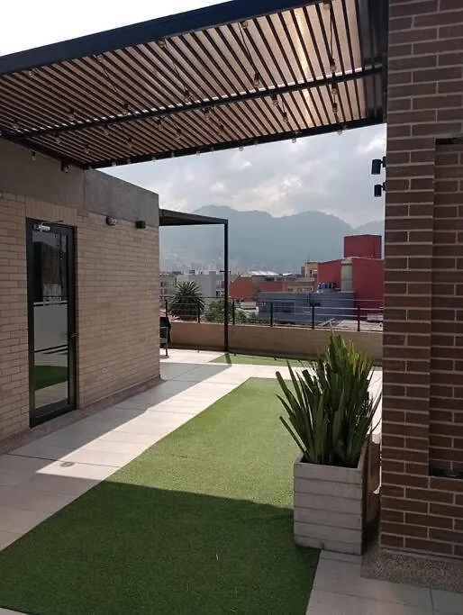 Apartaestudio En Galerias ボゴタ コロンビア
